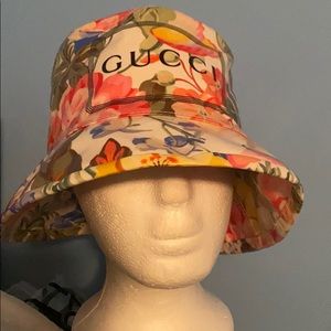 Gucci Floral PVC Bucket Hat